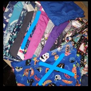 Set of 13 Small Scrub Tops